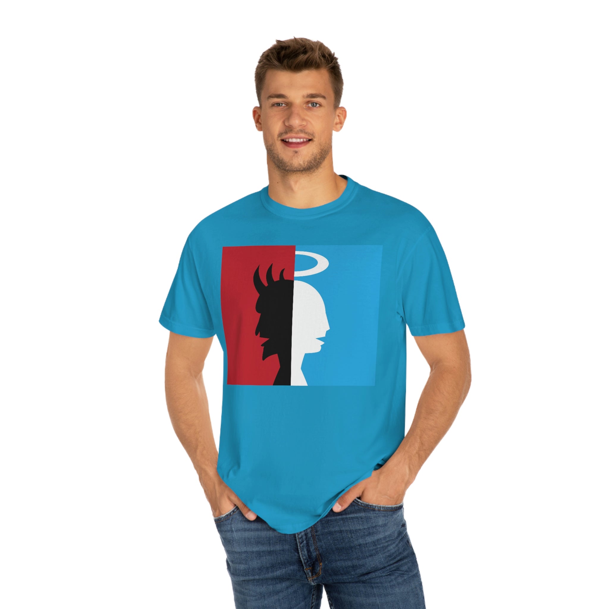 Two faced- Garment-Dyed T-shirt