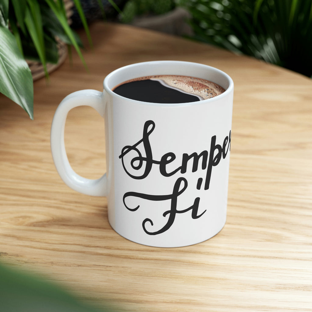 Marine- Ceramic Mug 11oz