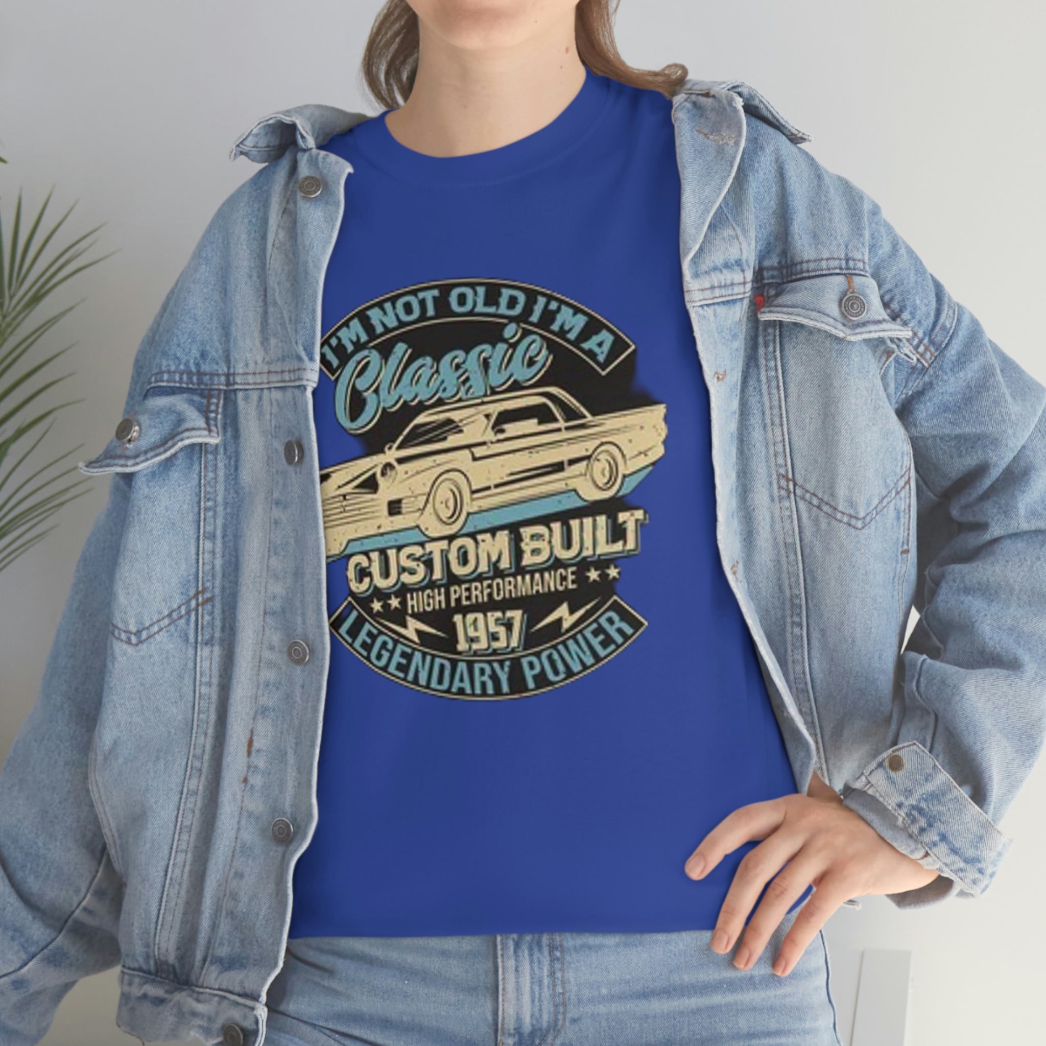 Not old I’m a classic- Heavy Cotton Tee