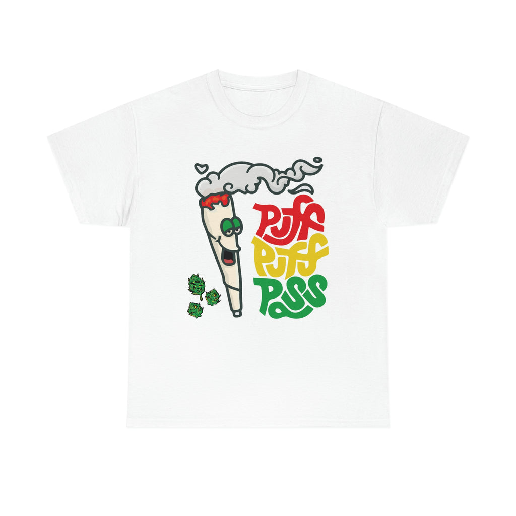 Weed- puff pass- Unisex Heavy Cotton Tee