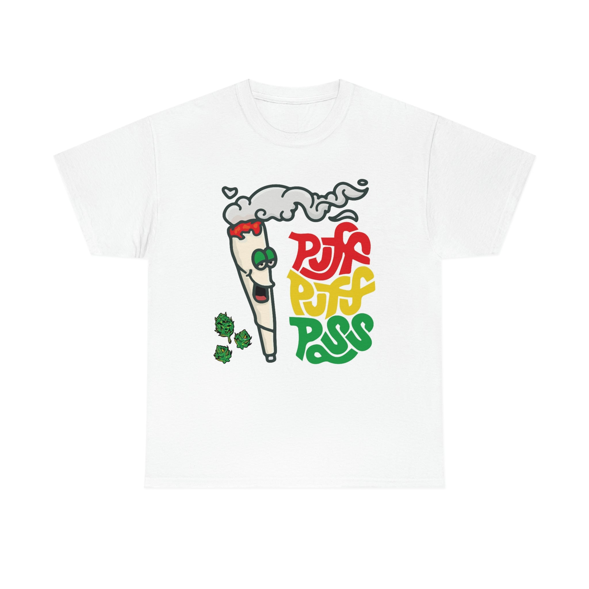 Weed- puff pass- Unisex Heavy Cotton Tee