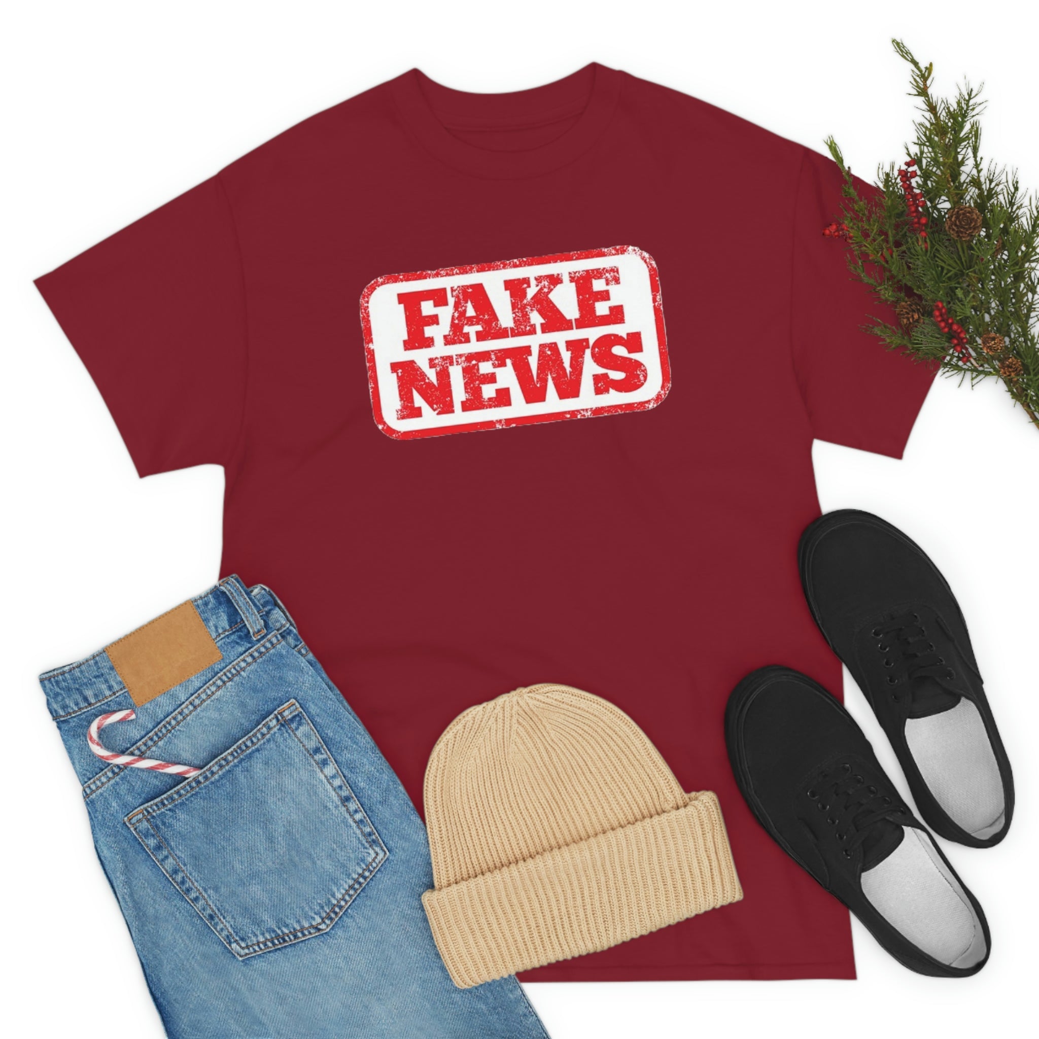 Fake news- Unisex Heavy Cotton Tee