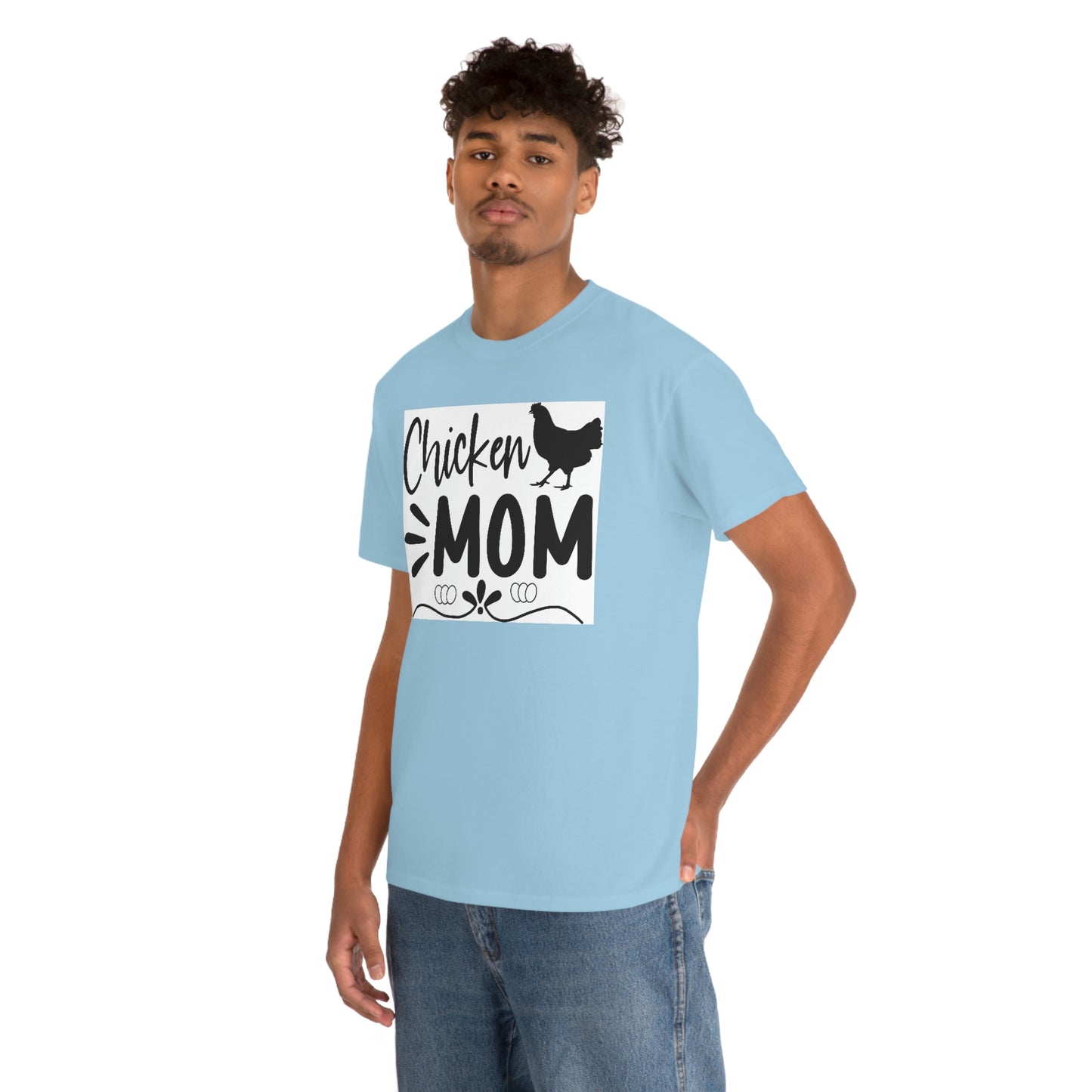 Chicken mom- Heavy Cotton Tee