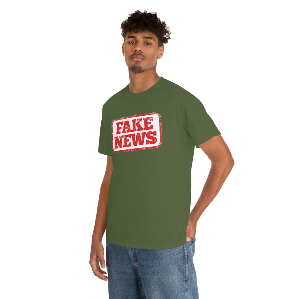 Fake news- Unisex Heavy Cotton Tee