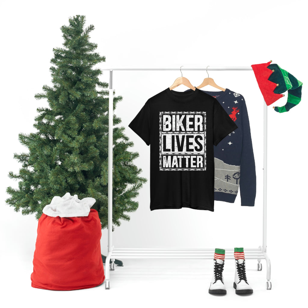 Biker lives matter- Unisex Heavy Cotton Tee