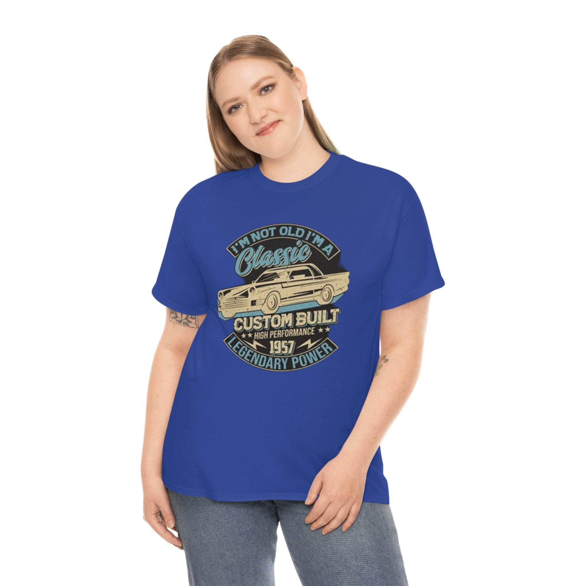 Not old I’m a classic- Heavy Cotton Tee