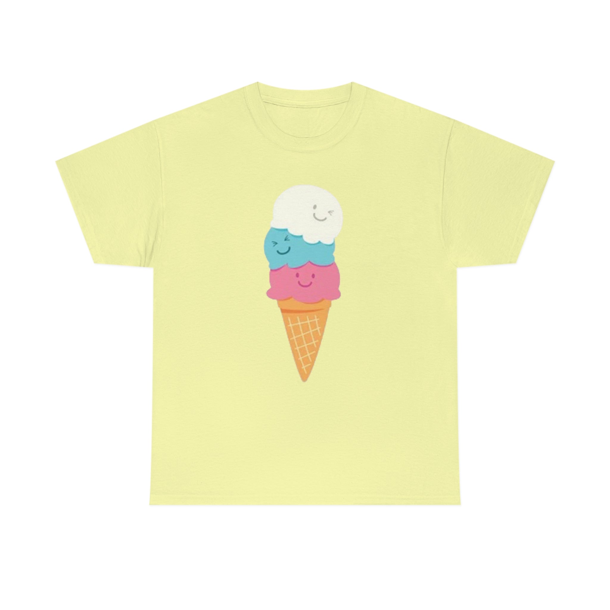 Ice cream- Unisex Heavy Cotton Tee