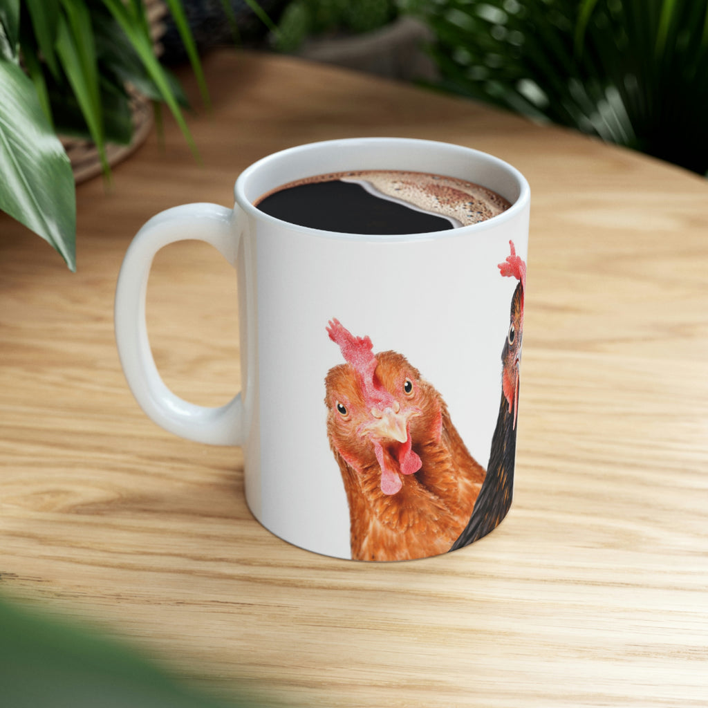 Chicken- Ceramic Mug 11oz