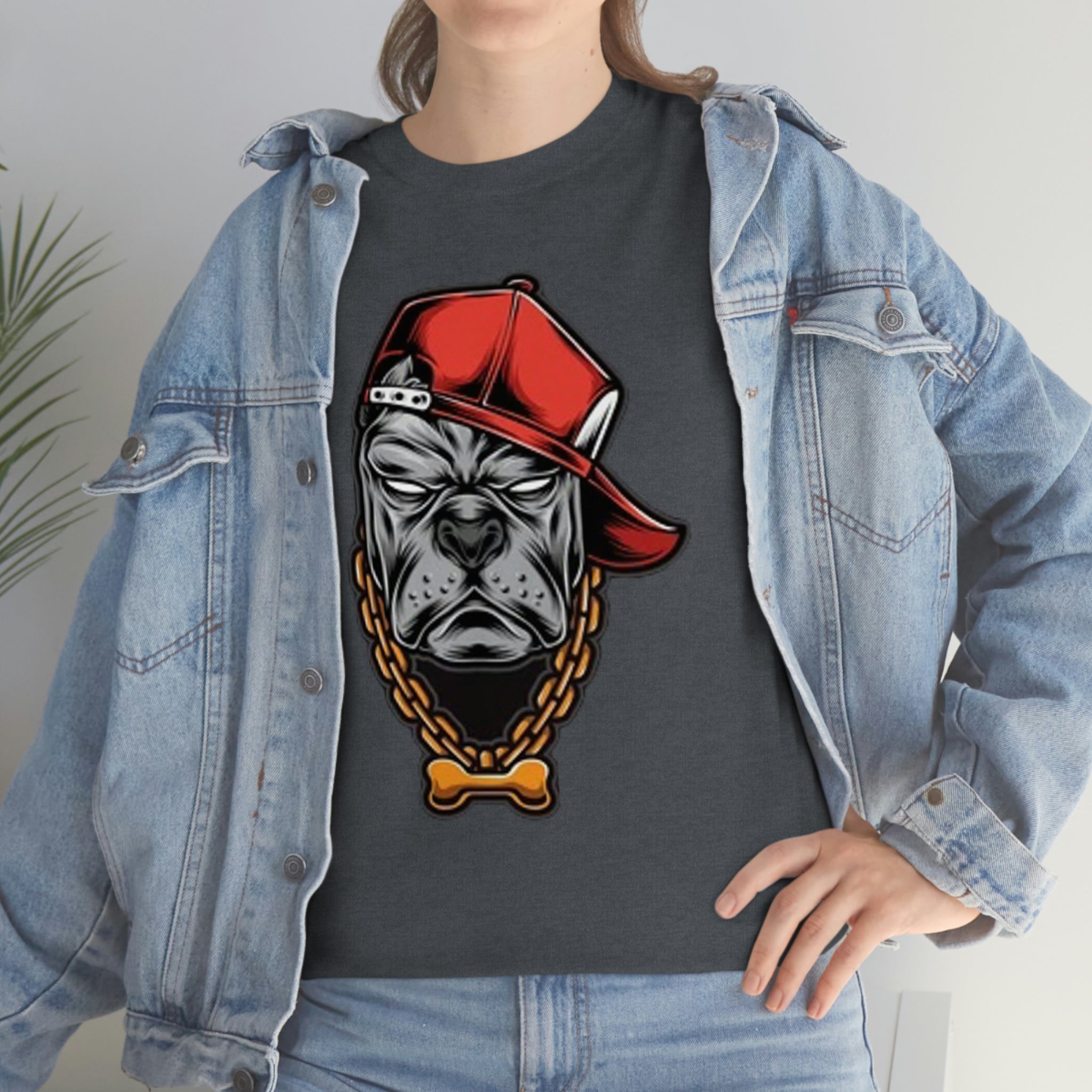 Gangster dog- Heavy Cotton Tee