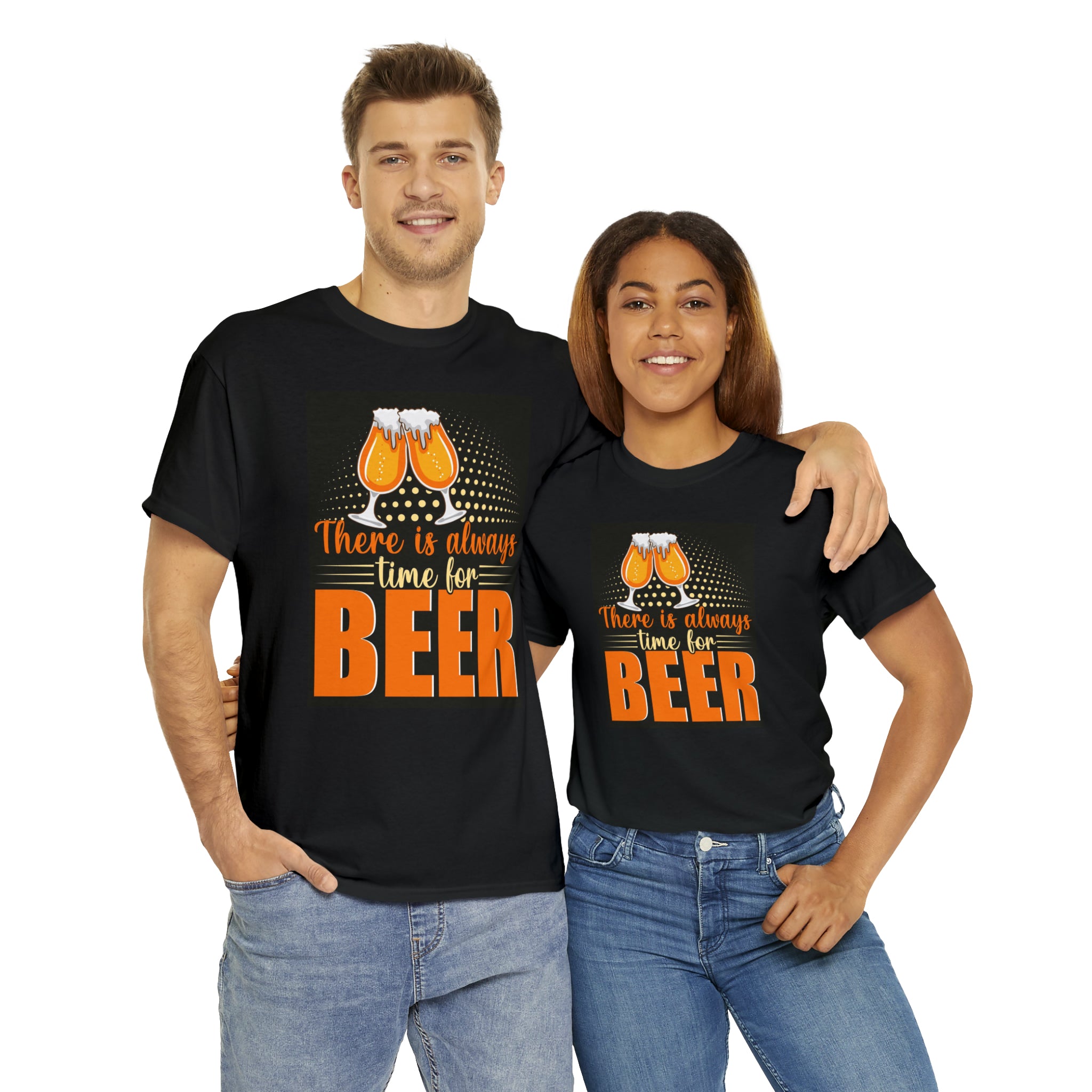 Always time for beer- Heavy Cotton Tee