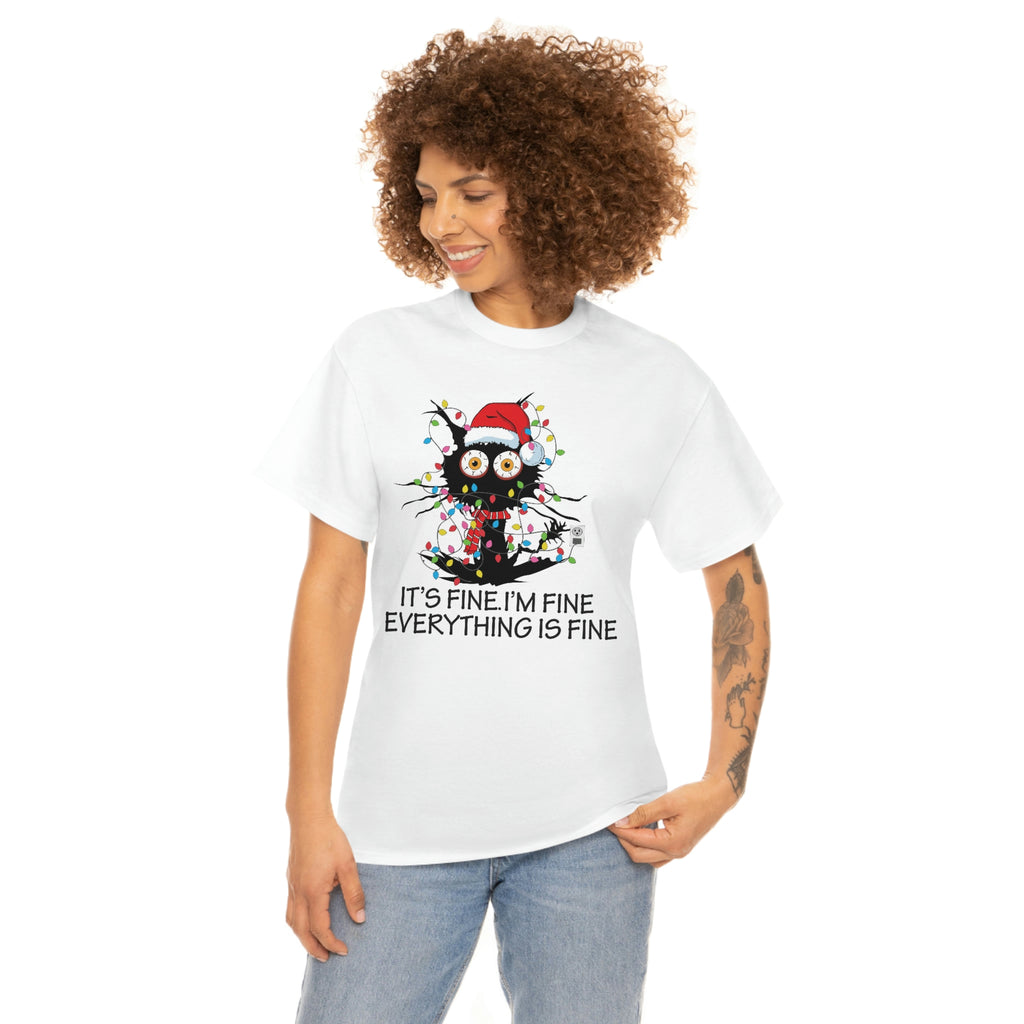 Everything’s fine- Heavy Cotton Tee