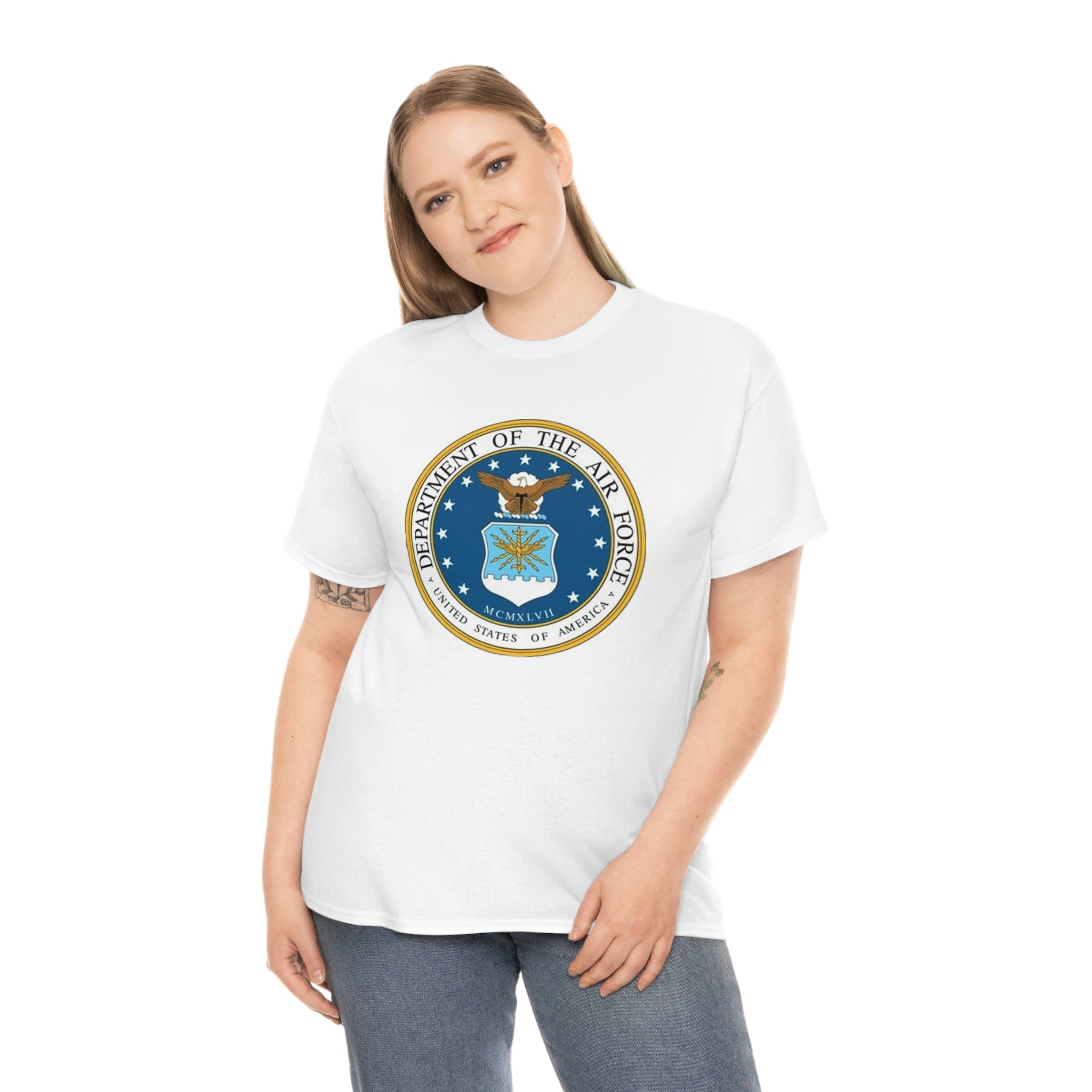Air Force- Heavy Cotton Tee