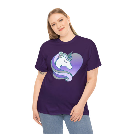 I am unicorn- Heavy Cotton Tee