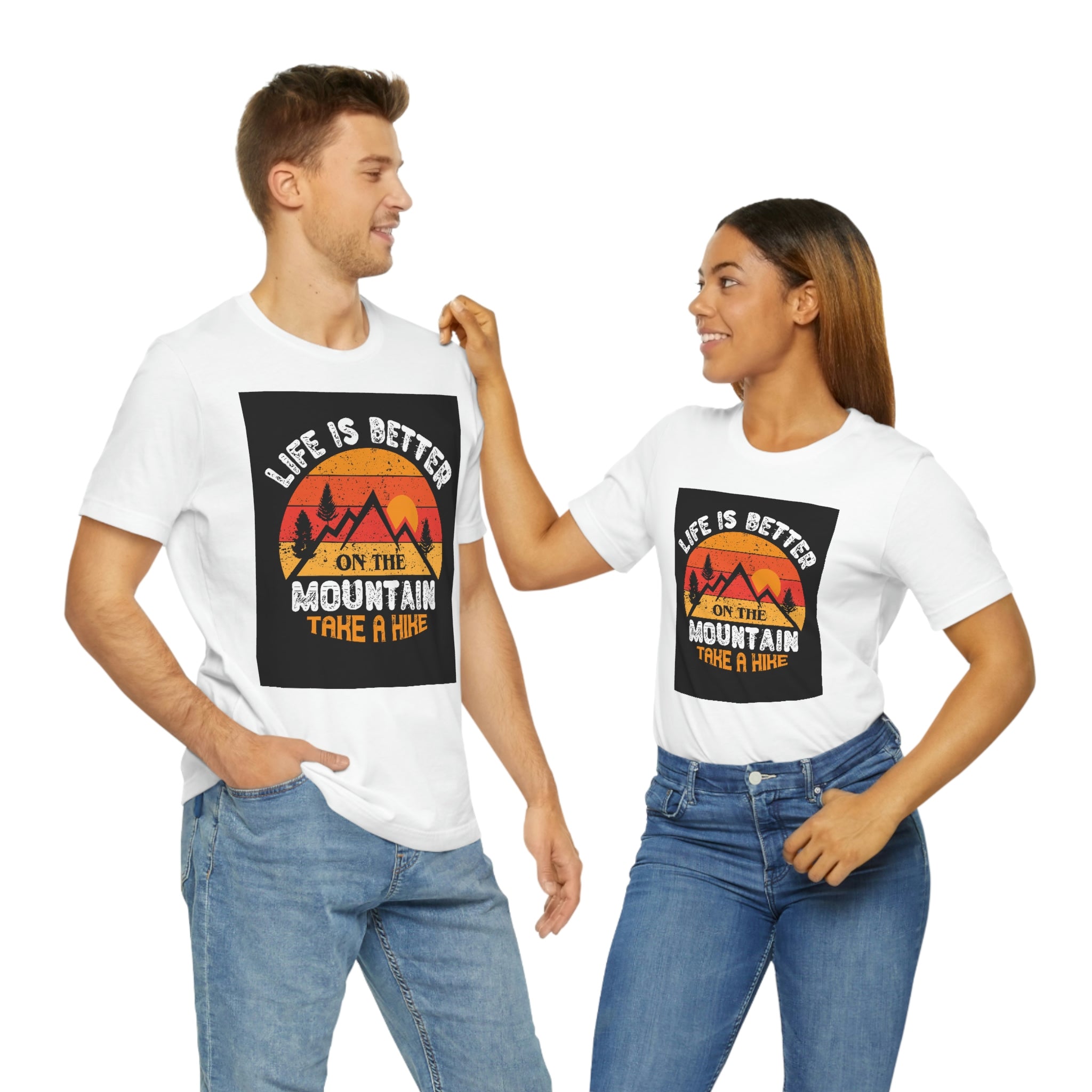 Take a hike - Jersey Short Sleeve Tee