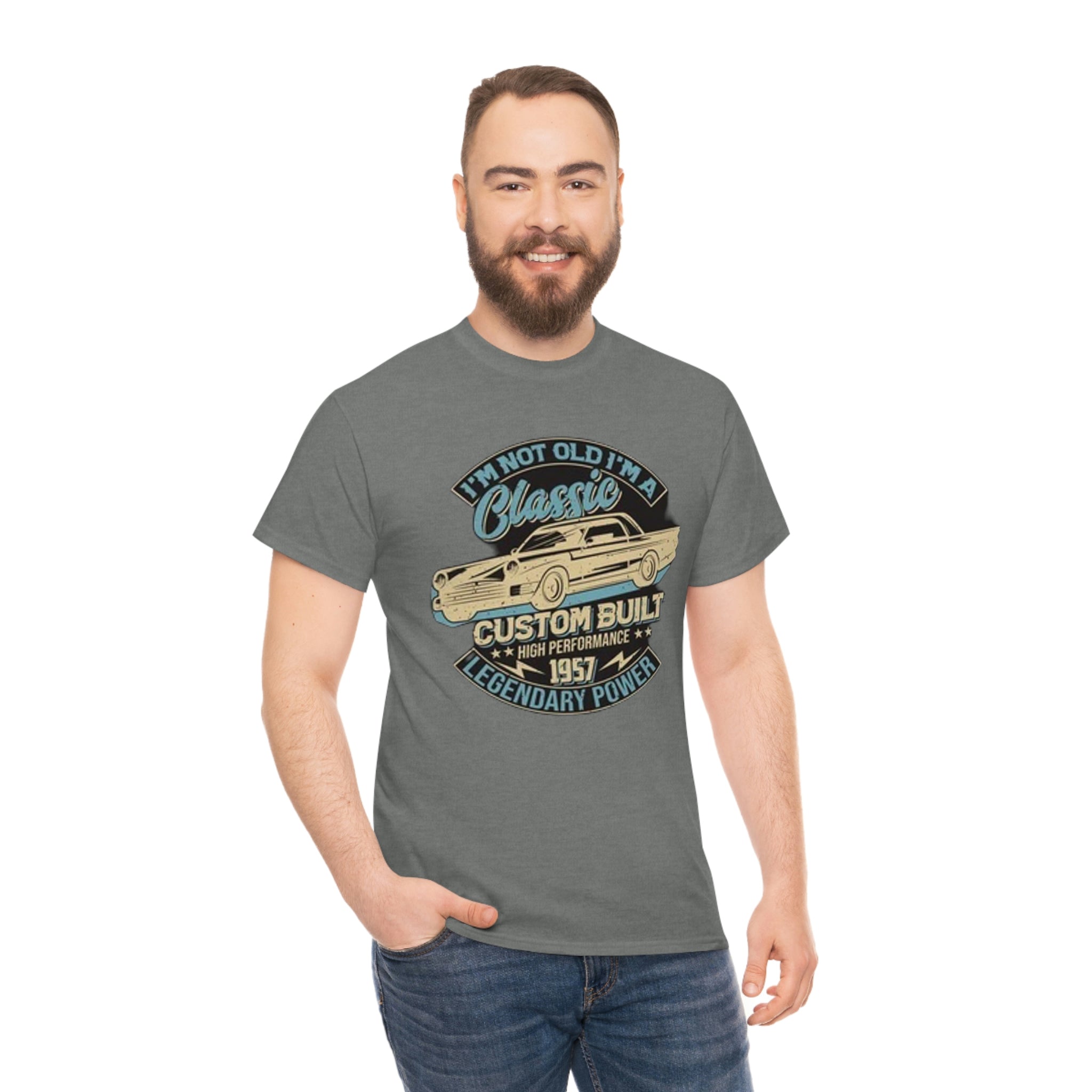 Not old I’m a classic- Heavy Cotton Tee