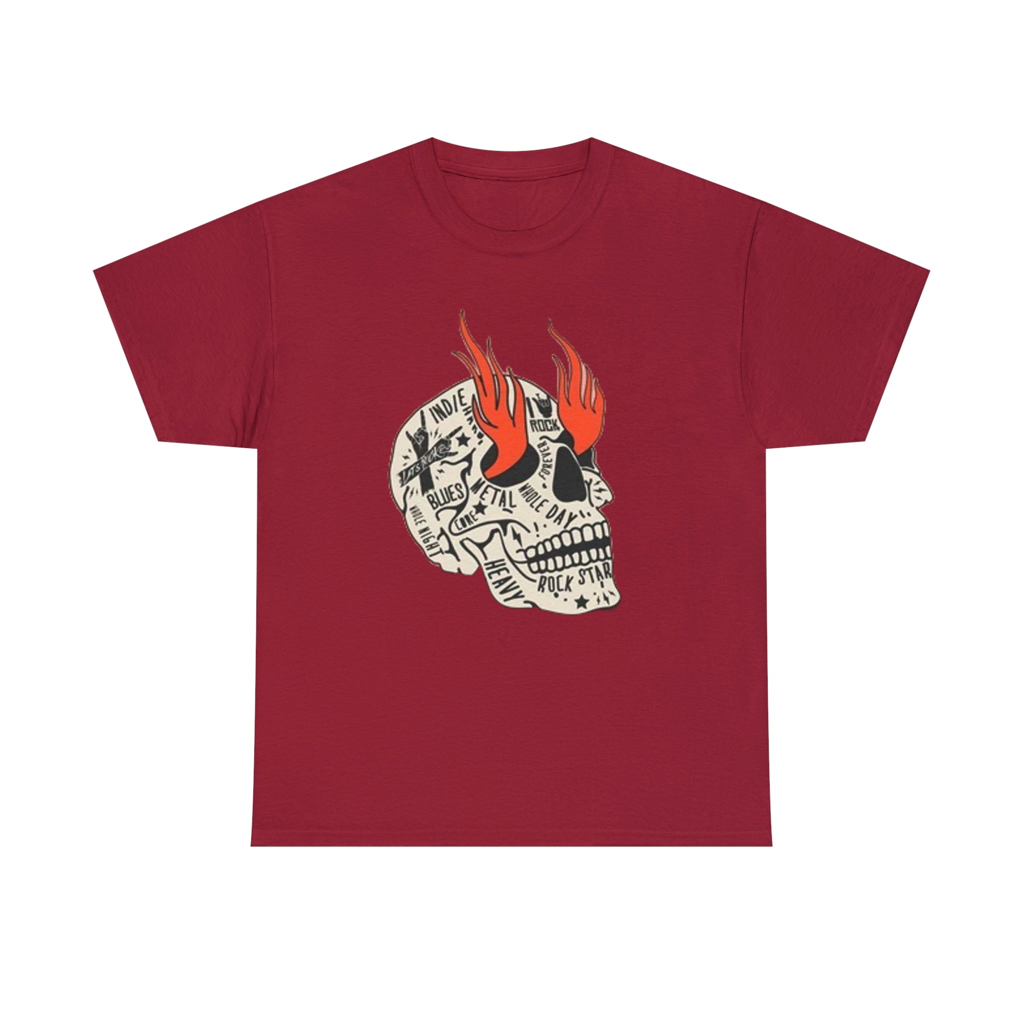 Rocker head- Heavy Cotton Tee