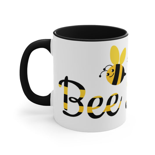 Bee kind Accent coffee Mug