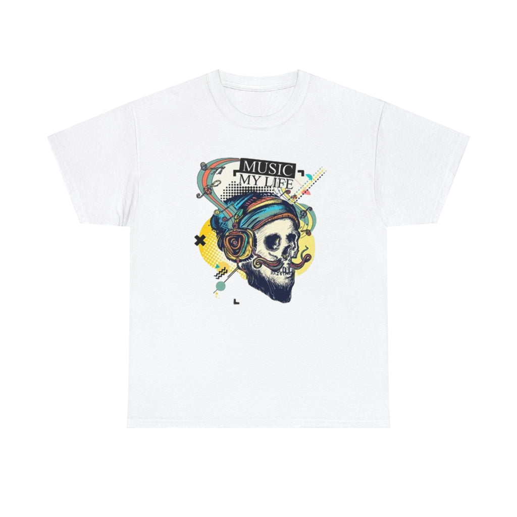 Music my life- Heavy Cotton Tee
