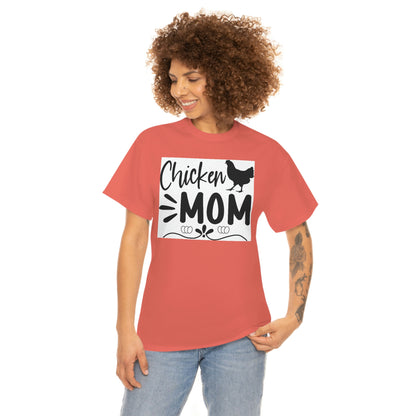 Chicken mom- Heavy Cotton Tee