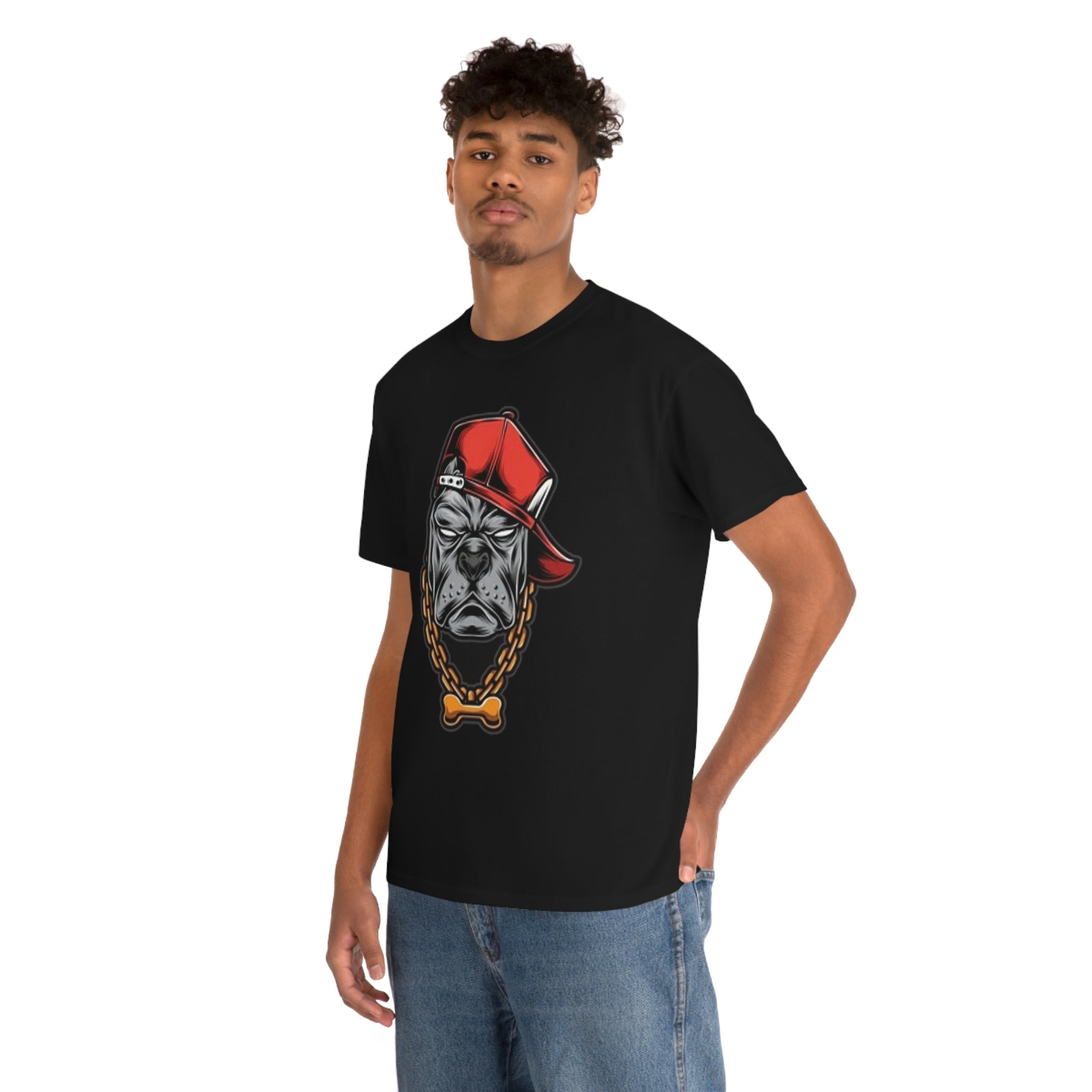 Gangster dog- Heavy Cotton Tee