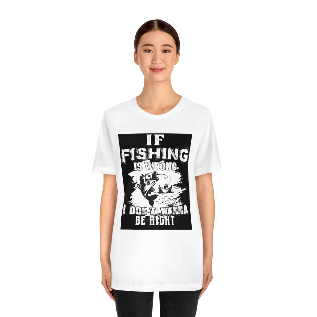 Fishing— Unisex Jersey Short Sleeve Tee