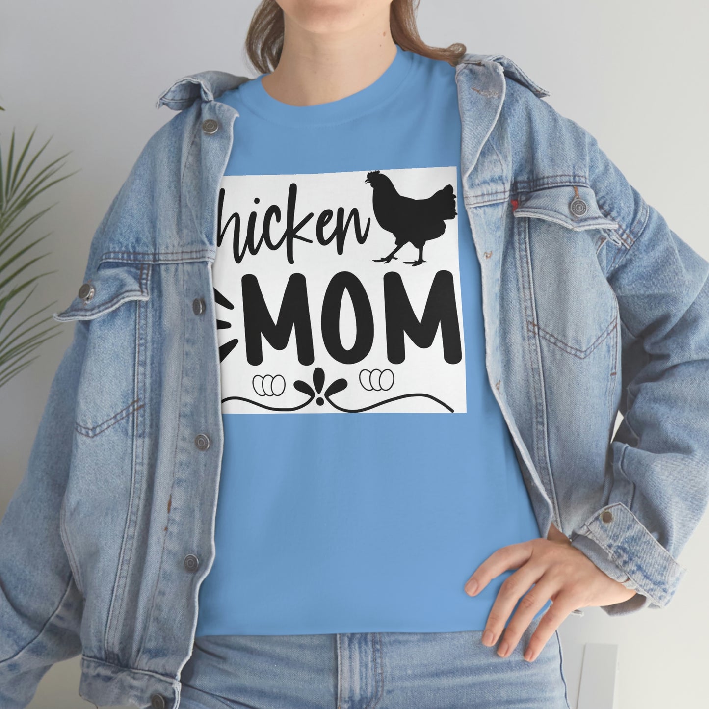 Chicken mom- Heavy Cotton Tee