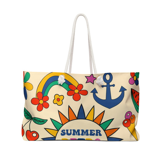 Summer beach -Weekender Bag