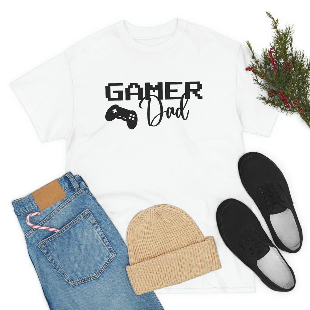 Gamer dad- Heavy Cotton Tee