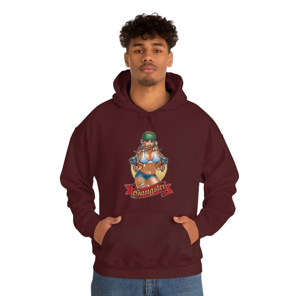 Girl gangster-Heavy Blend™ Hooded Sweatshirt