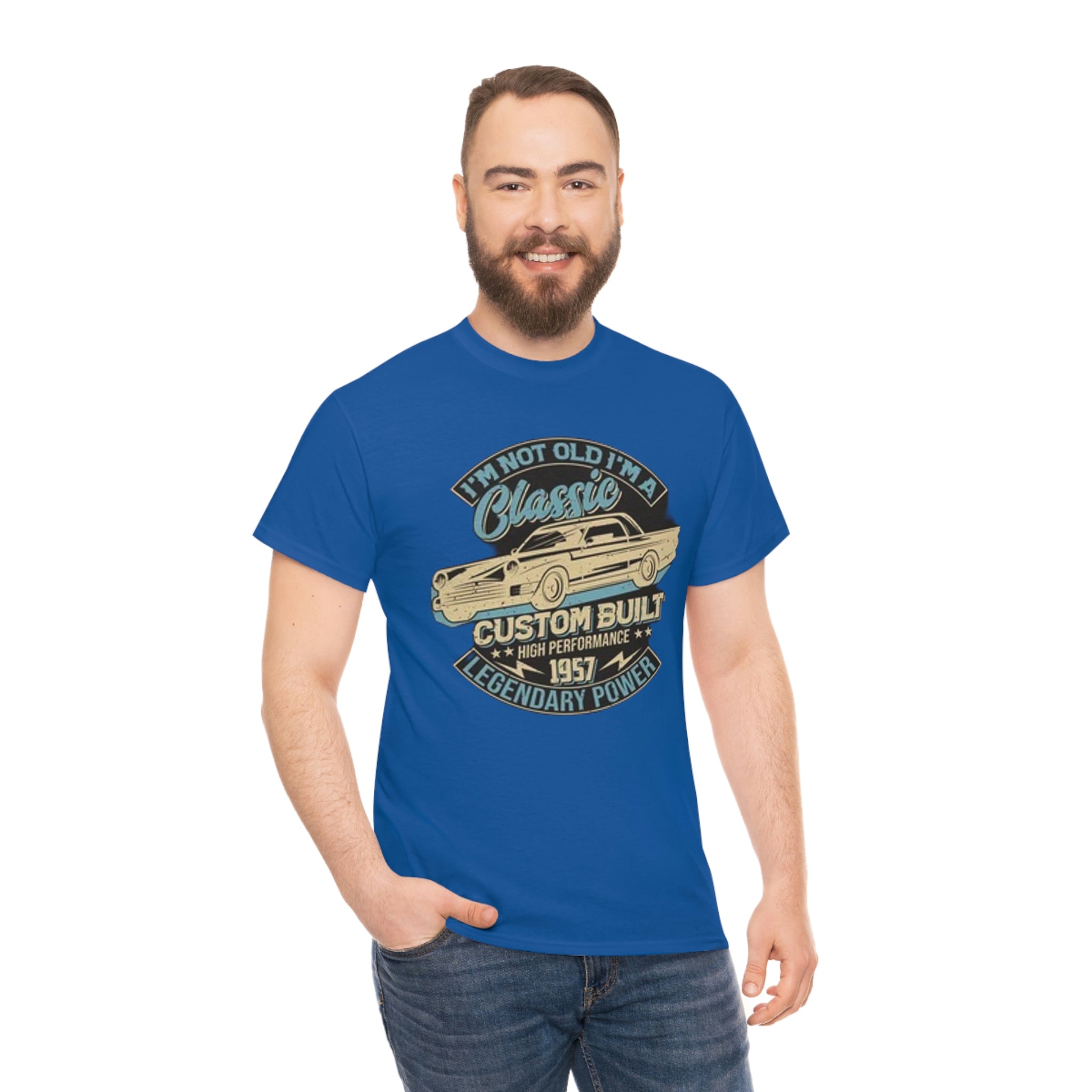 Not old I’m a classic- Heavy Cotton Tee