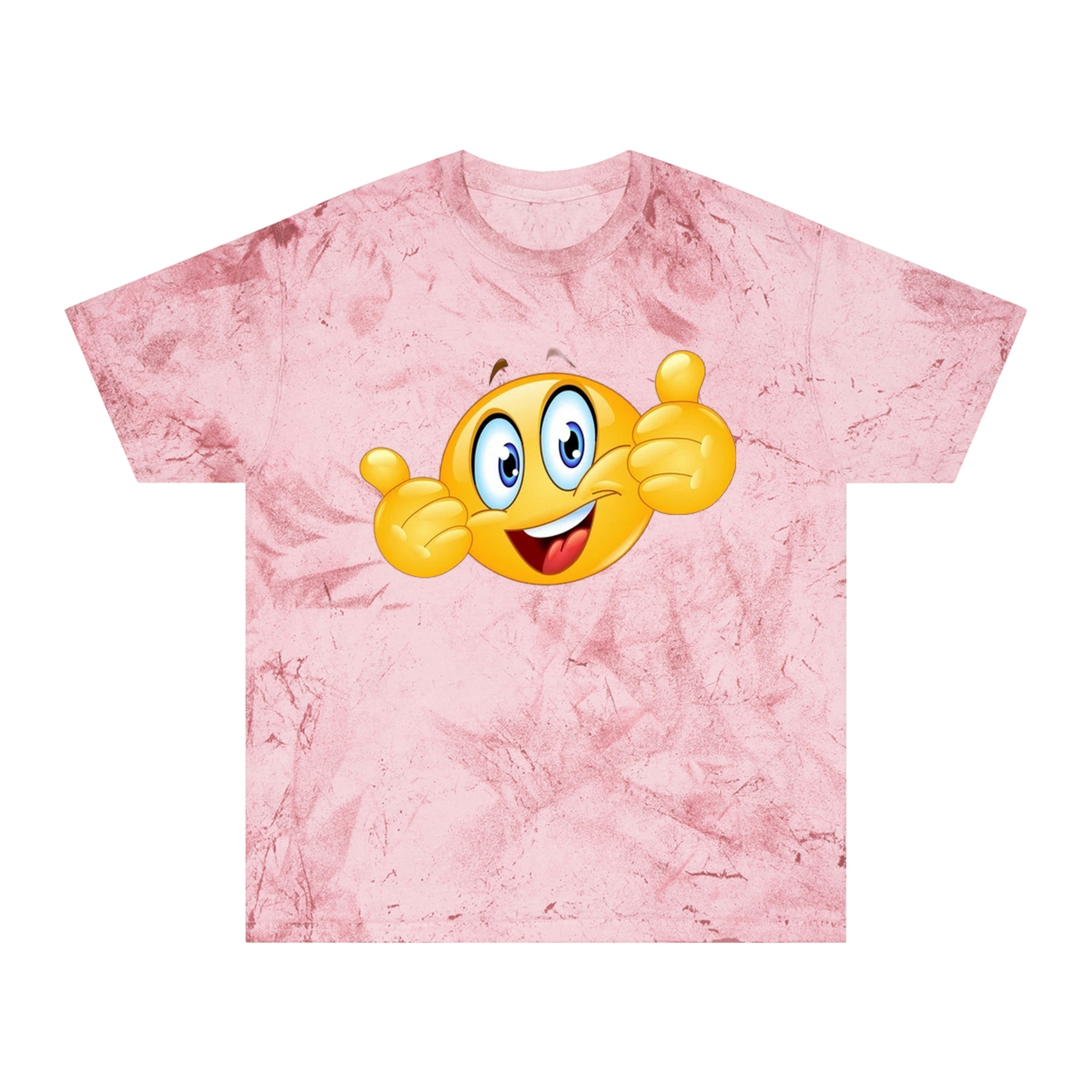 Smiley face— Unisex Color Blast T-Shirt
