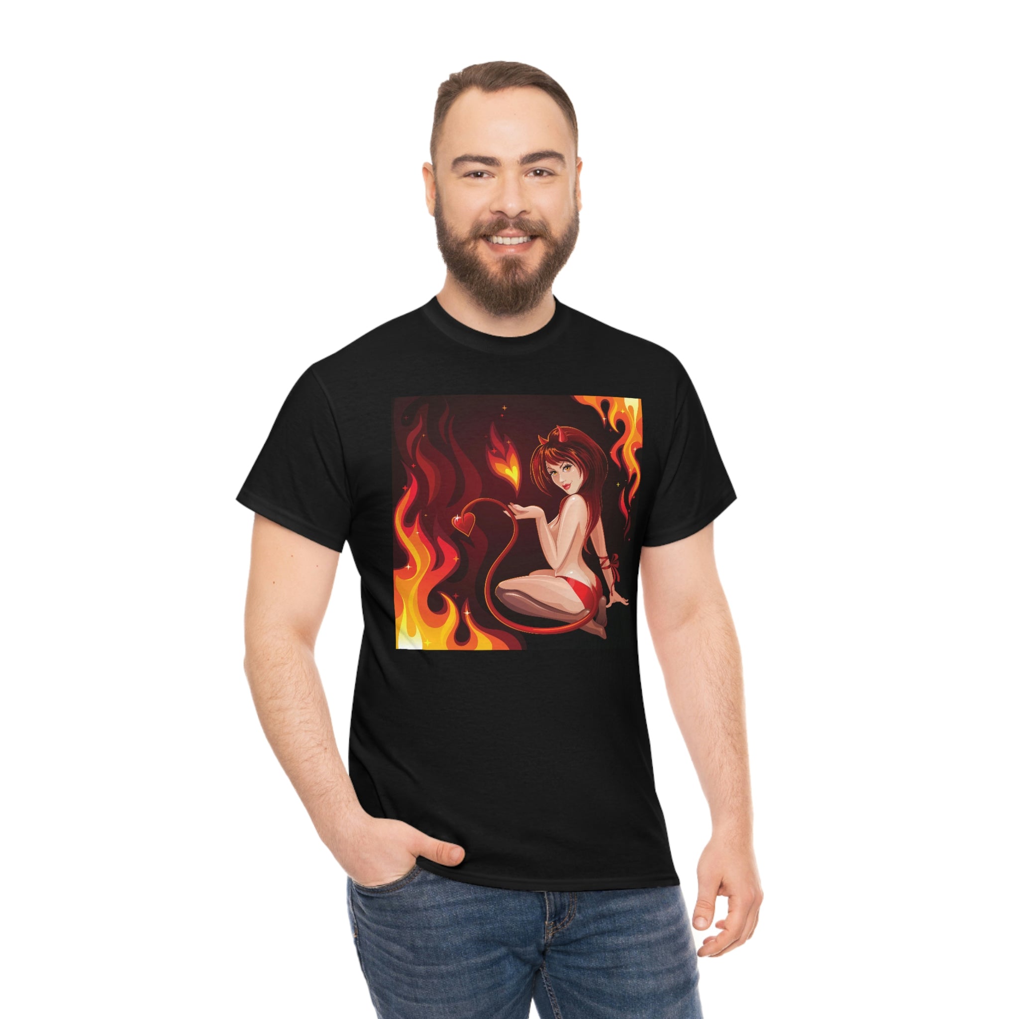 Devil girl— Heavy Cotton Tee