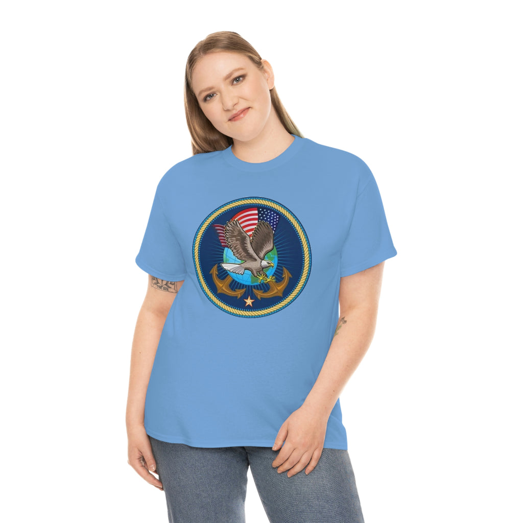 Navy- Unisex Heavy Cotton Tee
