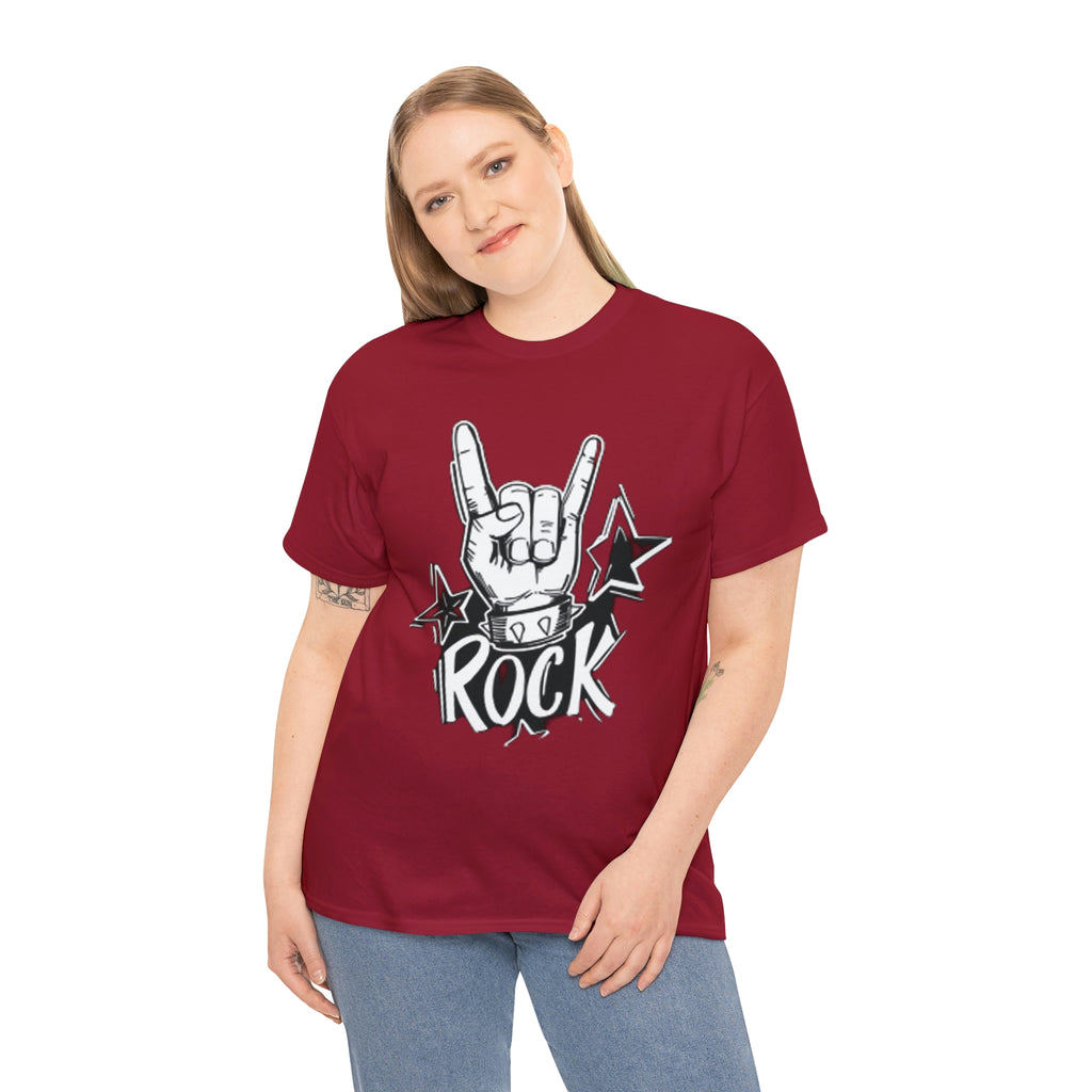 Rock- Heavy Cotton Tee