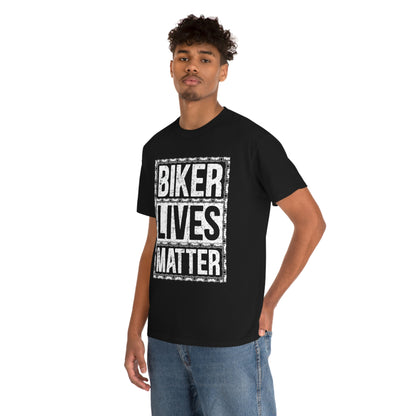 Biker lives matter- Unisex Heavy Cotton Tee