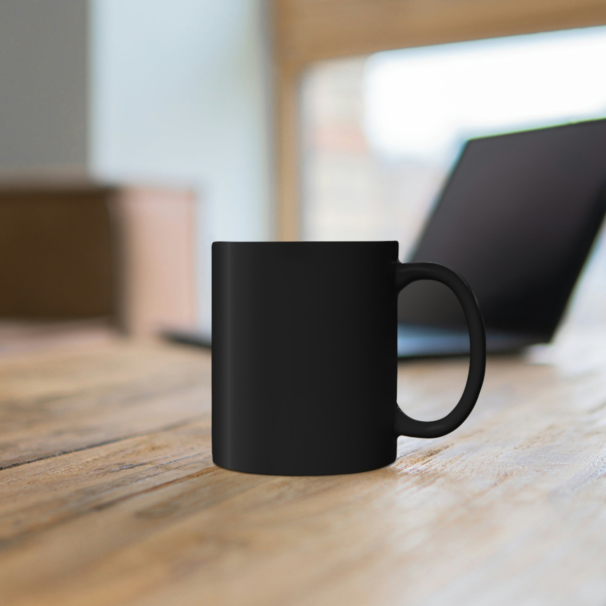 Don’t fuck with me in morning- 11oz Black Mug