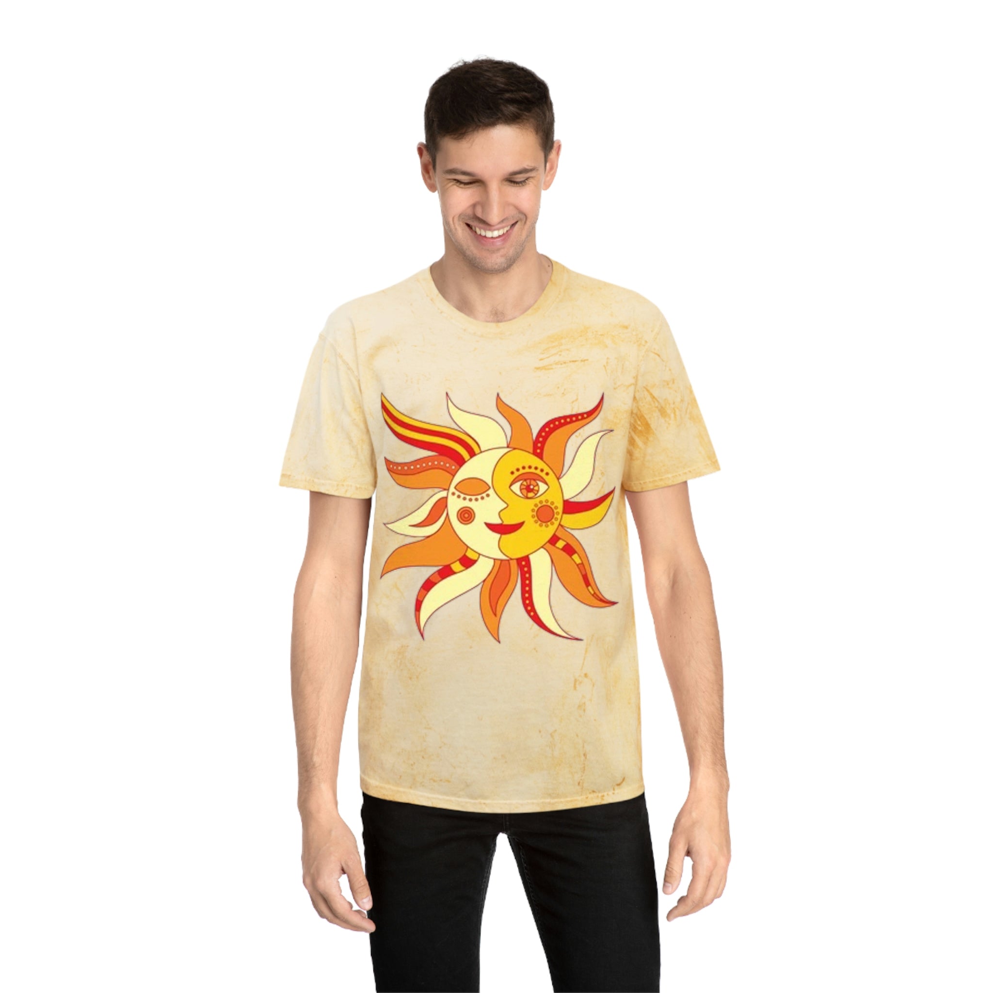 Sun and moon- Unisex Color Blast T-Shirt