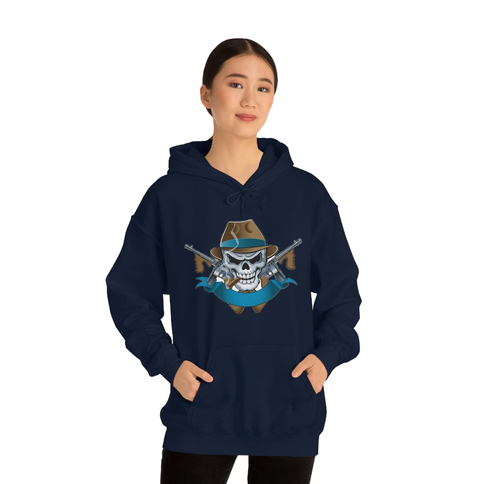 Skullhead- Heavy Blend™ Hooded Sweatshirt