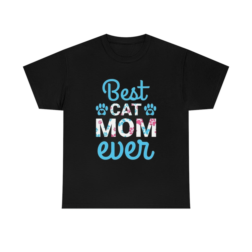 Best cat mom— Heavy Cotton Tee
