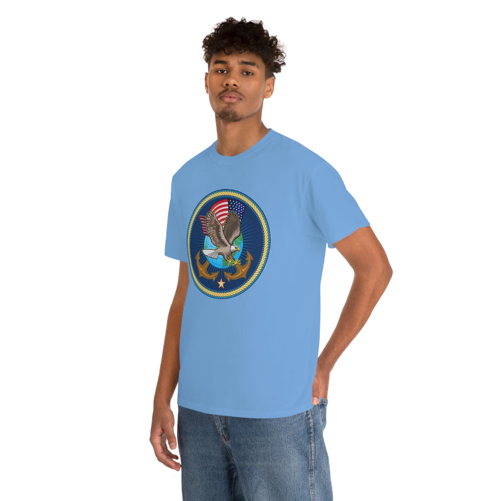 Navy- Unisex Heavy Cotton Tee