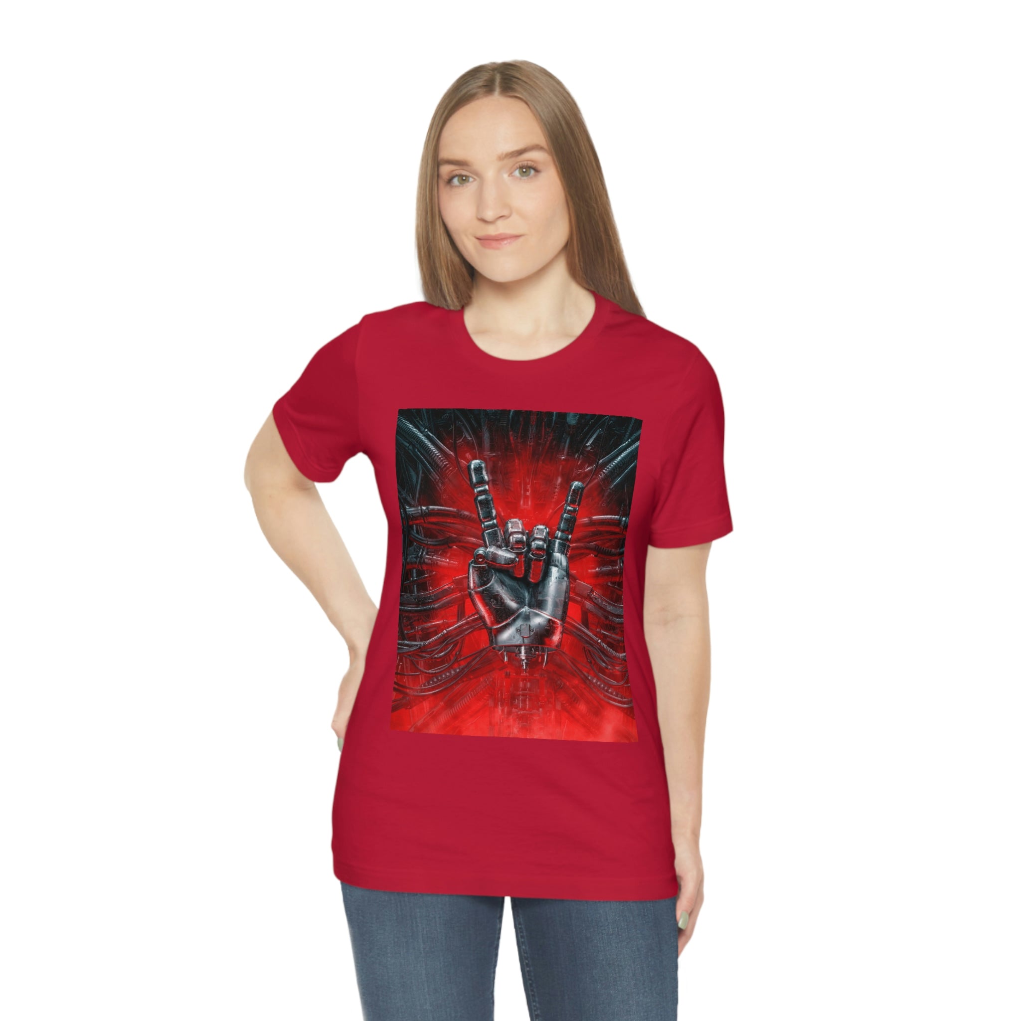 Rock and roll- Jersey Short Sleeve Tee