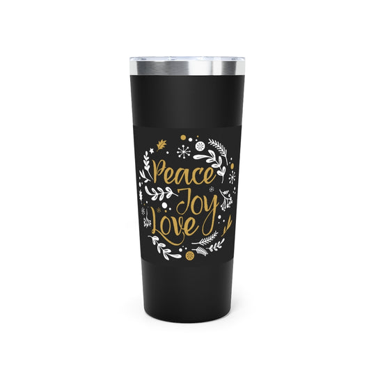 Peace and love- Copper Vacuum Insulated Tumbler, 22oz