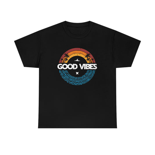 Good vibes- Unisex Heavy Cotton Tee