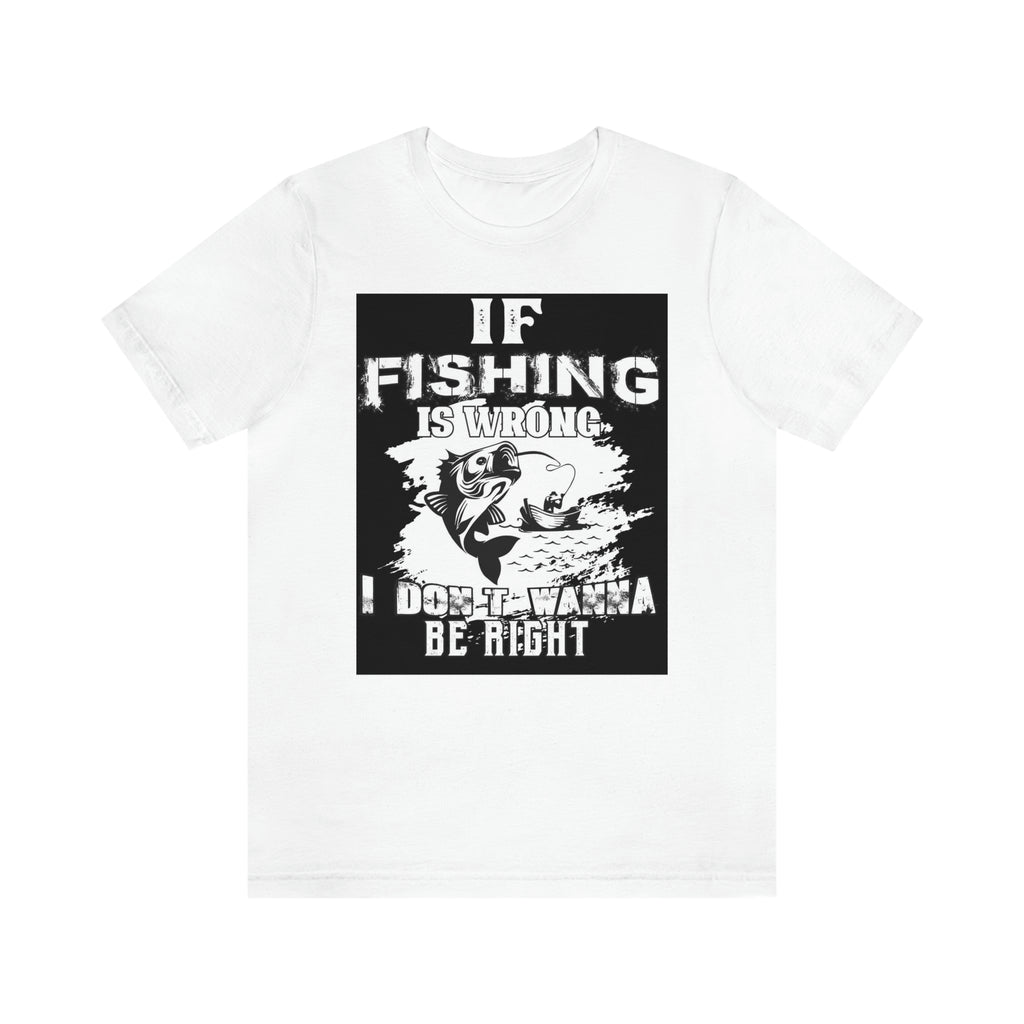 Fishing— Unisex Jersey Short Sleeve Tee