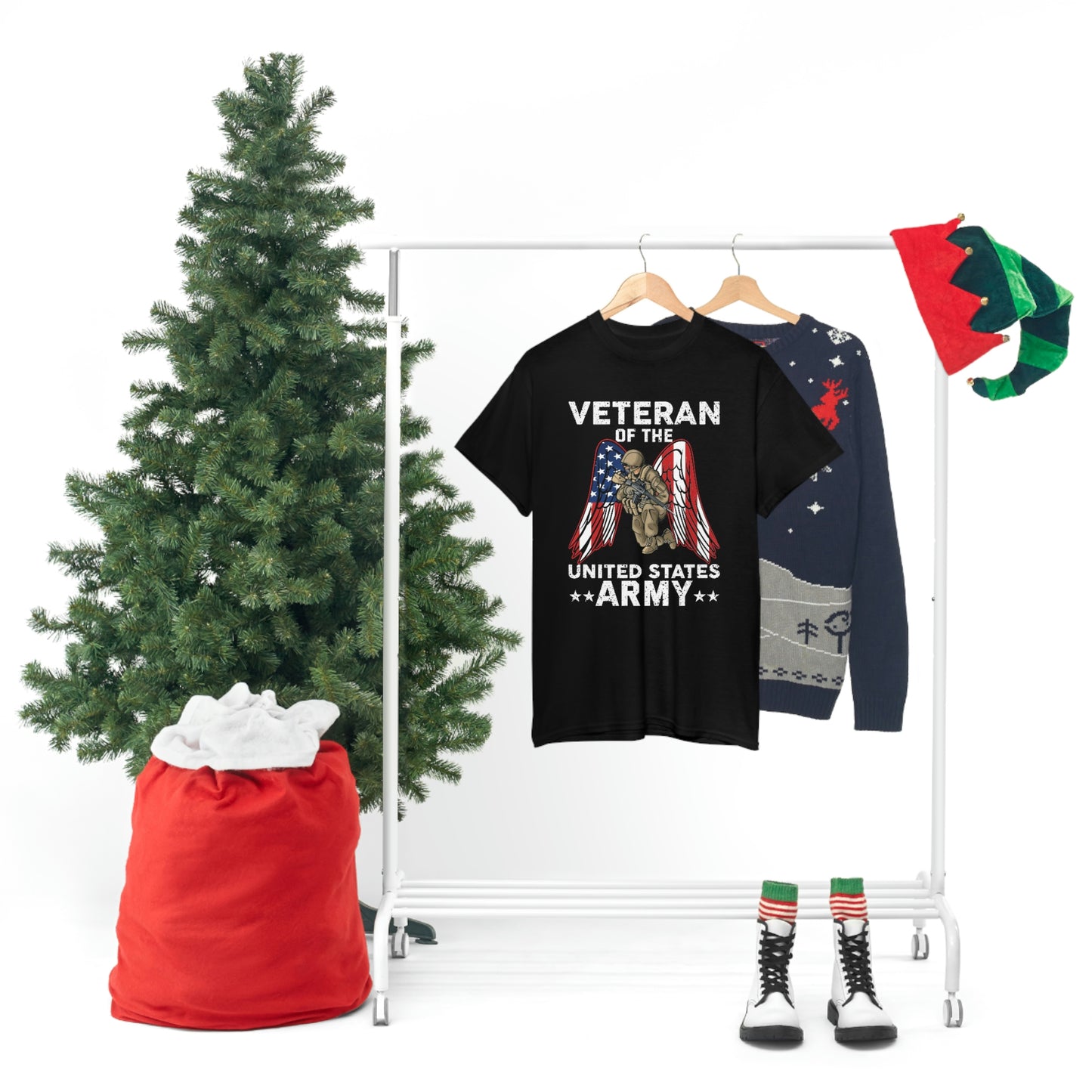 Veteran of army-Unisex Heavy Cotton Tee