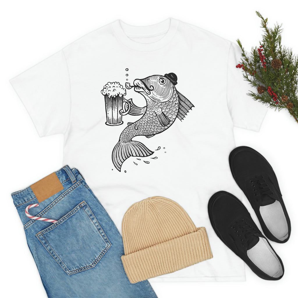 Fishing- Unisex Heavy Cotton Tee