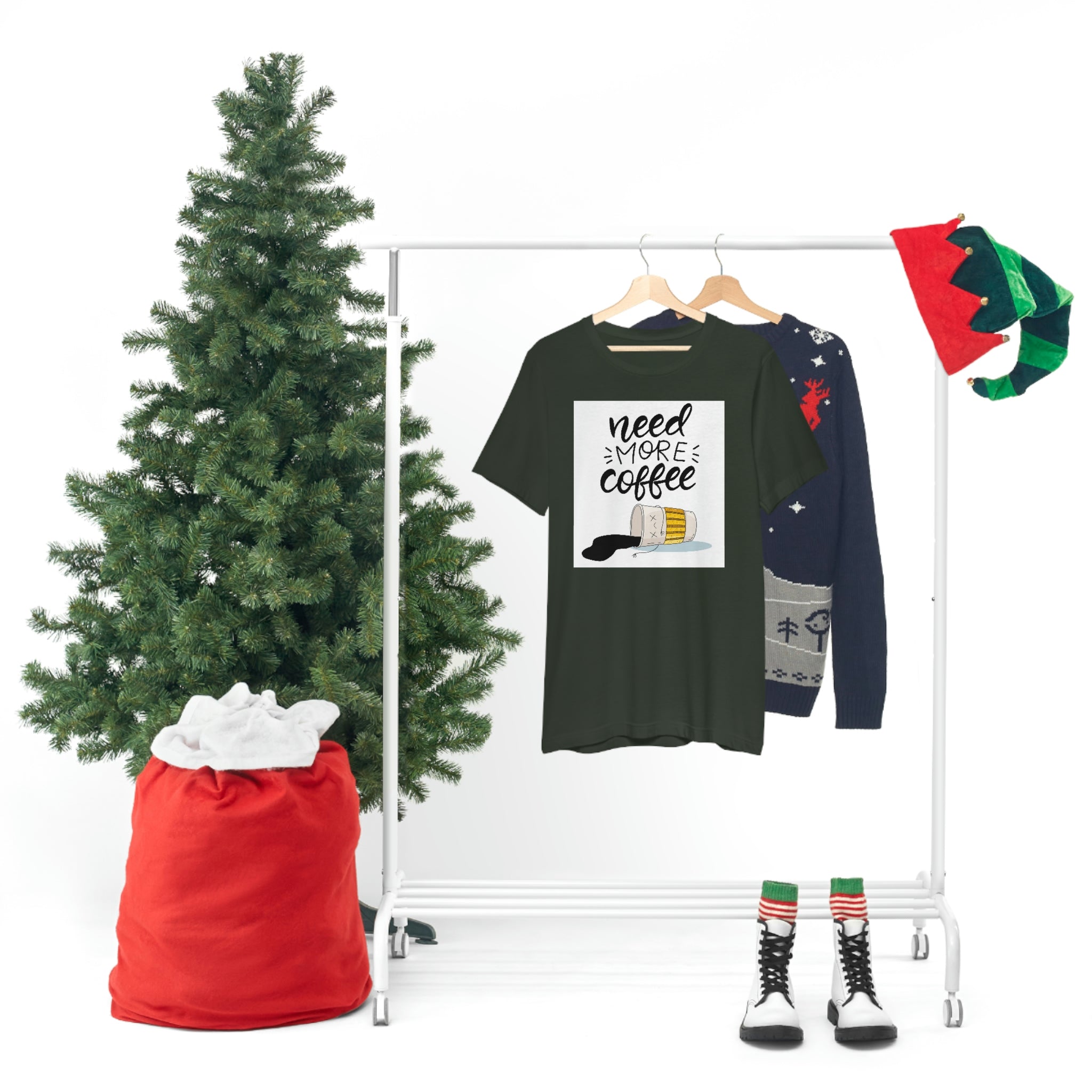 Need more coffee-Unisex Jersey Short Sleeve Tee