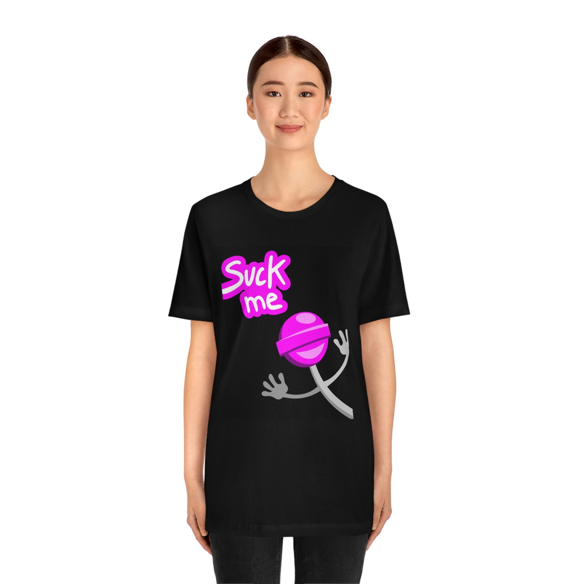 Suck me— Jersey Short Sleeve Tee