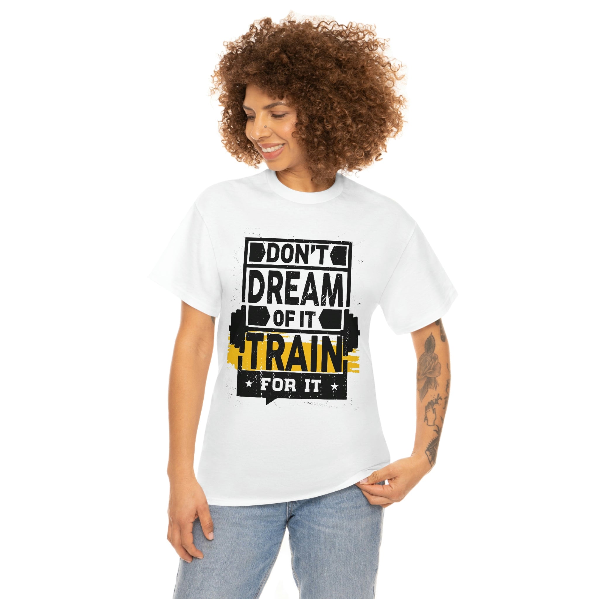 Don't dream train- Heavy Cotton Tee