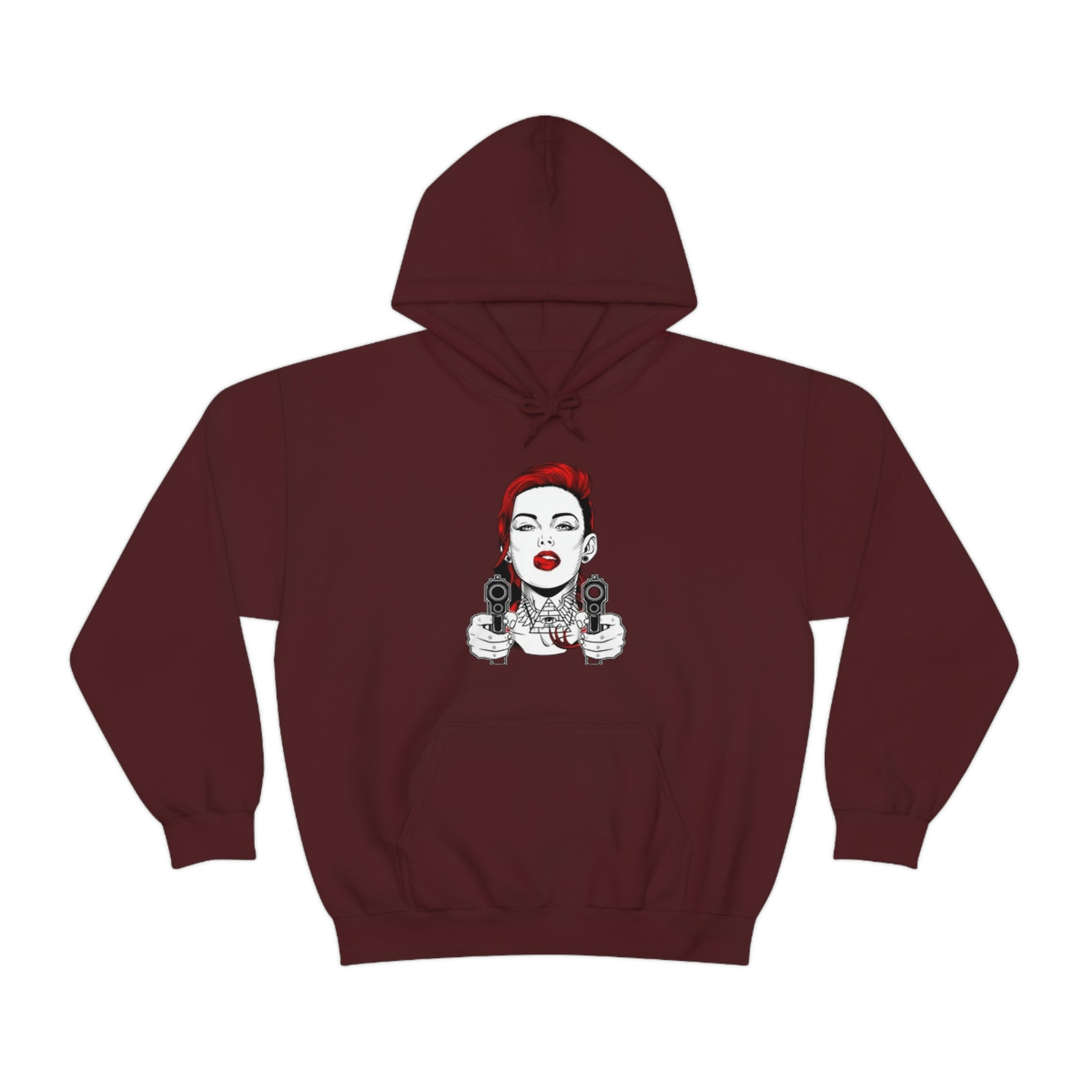 Girl gangster-Heavy Blend™ Hooded Sweatshirt